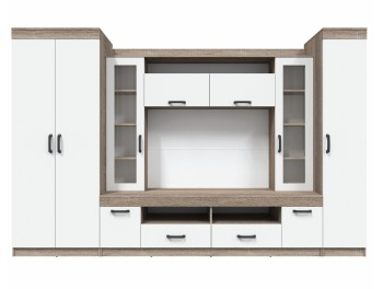 Living Veronika, Culoare Sonoma cu Alb [3]