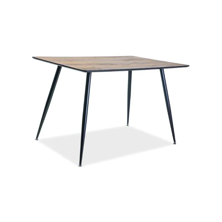 Masă Melody cu Blat Robust și Design Modern, Culoare Dark Brown [2]