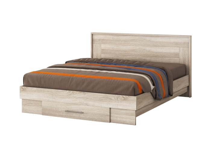 Pat Ella cu saltea, dimensiune 160×200 cm, Sonoma [2]