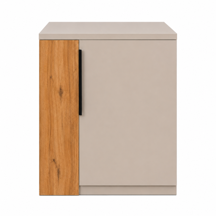 Set 2 Noptiere OSLO Cashmere & Stejar Auriu 40x45x40 cm – PAL 18 mm, Design Modern [3]
