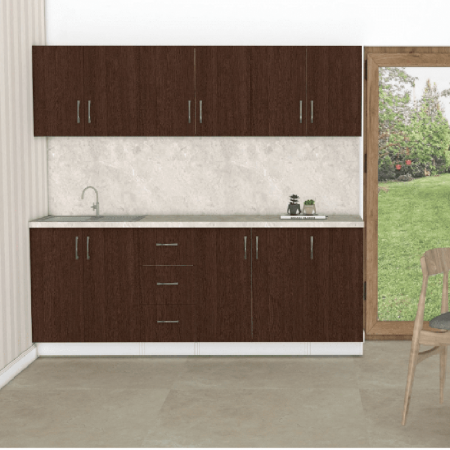 BUCATARII STANDARD - BUCATARIE MODULARA MARIO 260CM LUNGIME