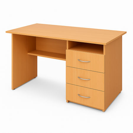 BIROURI INSTITUTII - Catedra / Birou cu 3 Sertare, 120x600x750 cm, Pal 18 mm