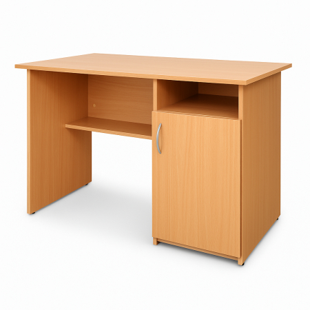 MOBILIER INSTITUTII - Catedra / Birou cu Dulap si Gol, 120x600x750 cm, Pal 18 mm