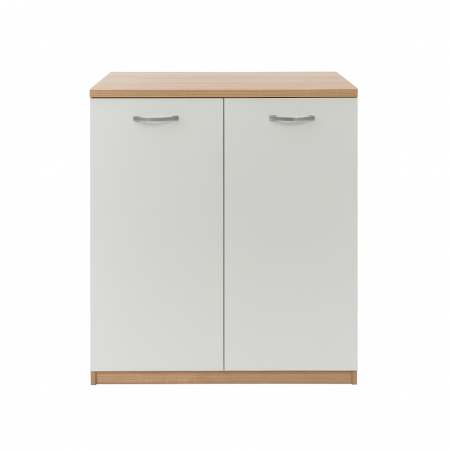 COMODE - Comoda Star, Masura 80x80x40cm, Culoare Sonoma/Alb , PAL 18mm