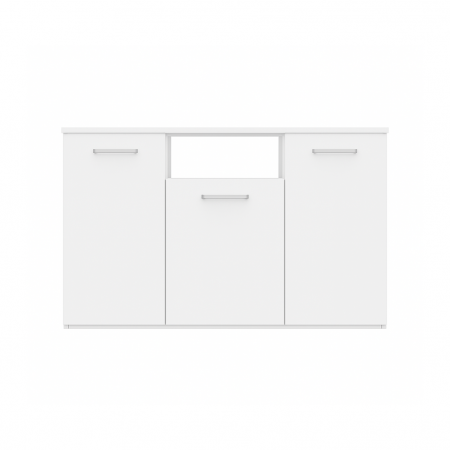 Comoda TV DARIA, 120x80x45 cm, Culoare Alb, PAL 18mm [1]