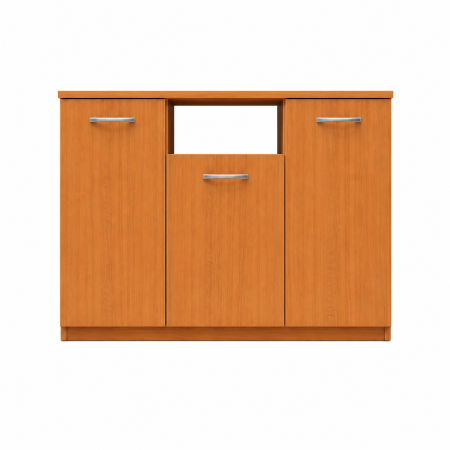 Comoda TV DARIA, 120x80x45 cm, Culoare Cires, PAL 18mm [1]