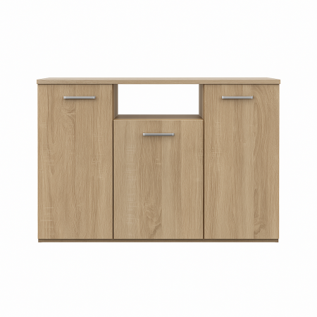 COMODE - Comoda TV DARIA, 120x80x45 cm, Stejar Bardolino, PAL 18mm
