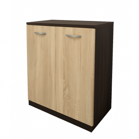 COMODE - Comoda Star, Masura 80x80x40cm, Culoare Wenge cu Sonoma , PAL 18mm
