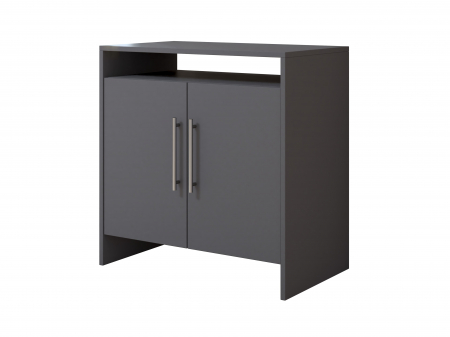 COMODE - Comodă ZOE, Masura 70x70x40 cm, Culoare Gri Antracit
