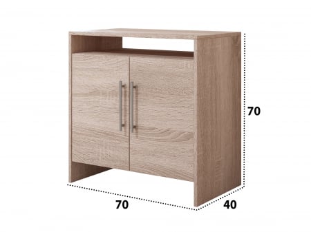 Comodă ZOE, Masura 70x70x40 cm, Culoare Sonoma [3]