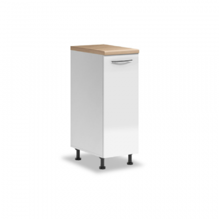 INFERIOARE BUCATARIE - Corp Inferior Bucătărie 90x40x50cm, Culoare Alb, Pal 18mm