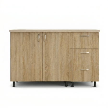 Corp inferior bucatarie 120 cm Sonoma cu blat PAL 18 mm [2]