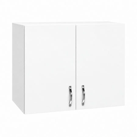 Corpuri superioare bucătărie - Corp Suspendat 60×60×35 cm Bucătărie, 2 Uși, Alb Mat | PAL 18 mm | Balamale cu Amortizare