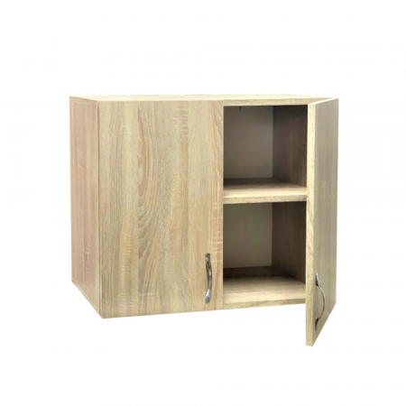Corp Suspendat cu 2 Usi, 80x60x35 cm, Culoare Sonoma, Pal 18mm [2]