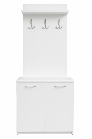 Cuier Deco 1 Culoare Alb Mat cu 9 Agatatori [2]