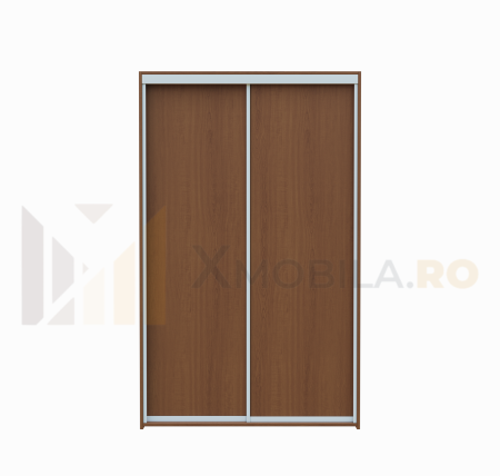 Dressing cu 2 Usi Glisante Cires, H200x120x60cm, bara de Umerase si 5 Polite de Depozitare Pal 18 mm [3]
