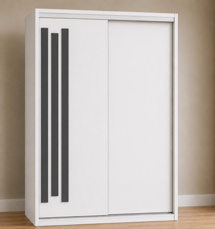 Dulapuri culisante - Dressing Leno H200x 150 x 60 cm, PAL 18 mm