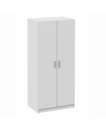 Dulap cu 2 Usi si 4 Rafturi , Culoare Alb, Feronerie Premium, Pal de 18mm [1]