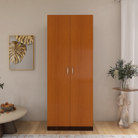 Dulap Wenge cu Cires in 2 Usi si 4 Polite de Depozitare, 200X80x40 cm, din Pal de 18 mm [1]