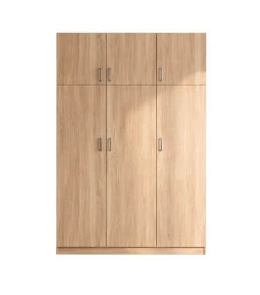 Dulap MAXIMO cu 3 Uși și Extensie Superioară, 240x120x50 cm, PAL 18 mm [2]