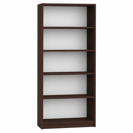 Etajera Birou Deco Wenghe cu 4 Polite de Depozitare Dimensiuni : 200x70x35 [1]