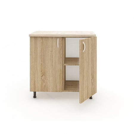 Corp Inferior Bucatarie L60X50XH90CM, Culoare Sonoma, Pal 18mm [2]