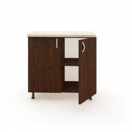 Corp Inferior Bucatarie L60X50XH90CM, Culoare Wenge, Pal 18mm [2]