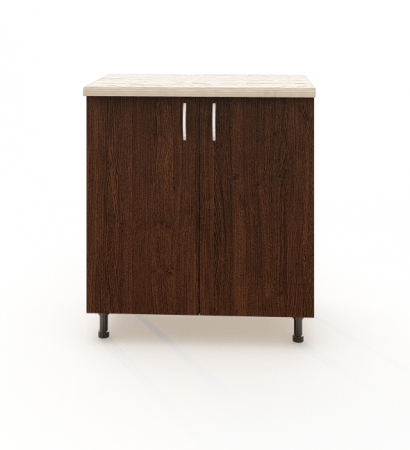 Corp Inferior Bucatarie L80X50XH90CM, Culoare Wenge, Pal 18mm [1]