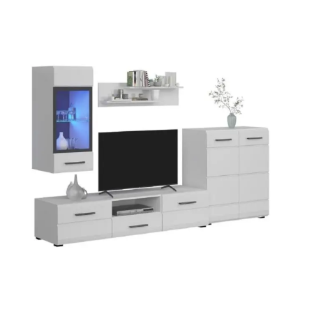 Living Alaska 215 cm, Culoare Alb Lucios [1]