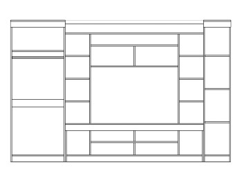 Living Veronika, Culoare Sonoma cu Alb [3]
