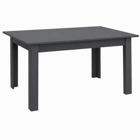 Masă Bucătărie Dreptunghiulară Fixă 120x80x80 cm, PAL 18 mm, Gri Antracit [1]