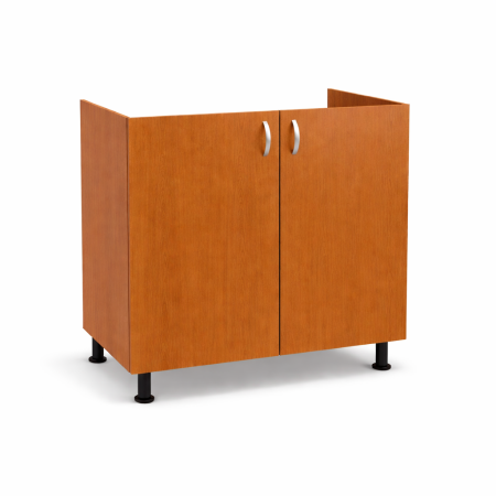 Masca Chiuvetă 80x87x50 cm, 2 Uși, Cires, PAL 18 mm, Picioare Reglabile [1]