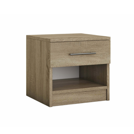 COMODE - Noptiera Ella, Masura 45x44x42 cm, Culoare Sonoma