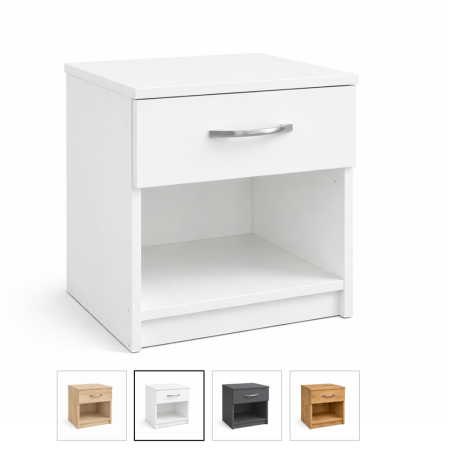 Comode - Noptiera Star cu Sertar – 40x45x40 cm, PAL 18 mm,