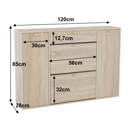 Pantofar, Stejar Sonoma, ANABELA [2]