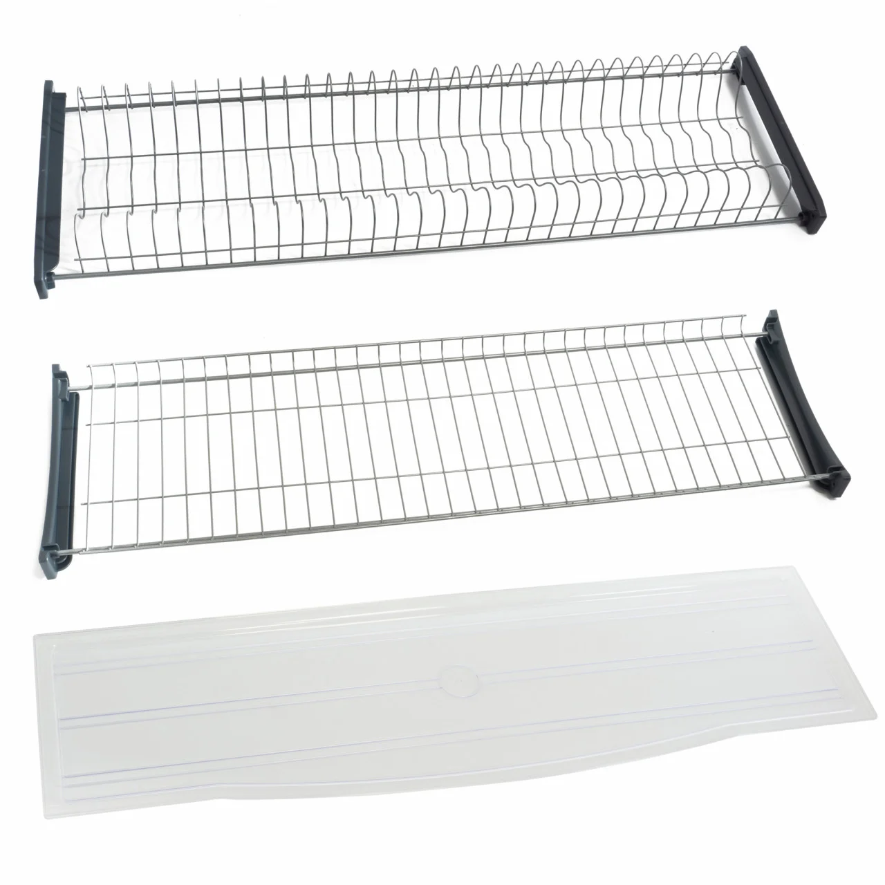 BUCATARII - Scurgator /picurator vase pentru corp de de 600 | 800 |  , otel/plastic gri