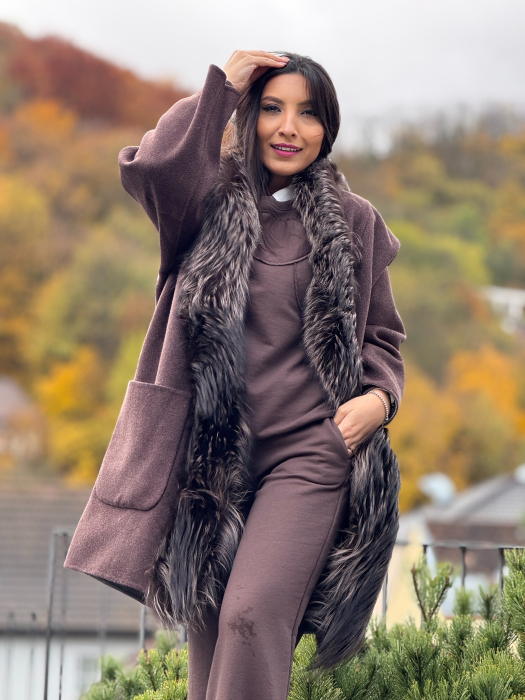 Haina din alpaca cu blana naturala [3]