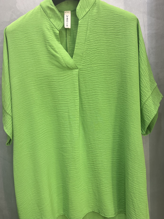 Bluza verde cu guler tunica [1]