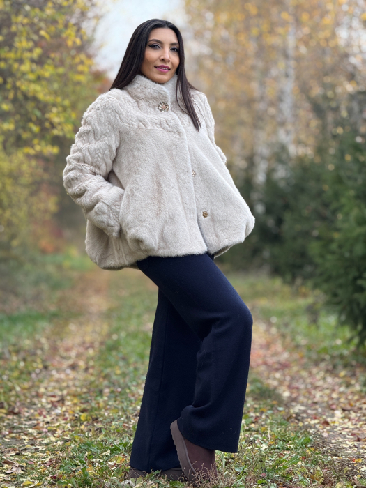 Blanita bordo cu nasture decorativ [4]