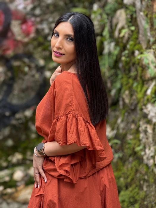 Bluza 100% bumbac cu volanase [4]