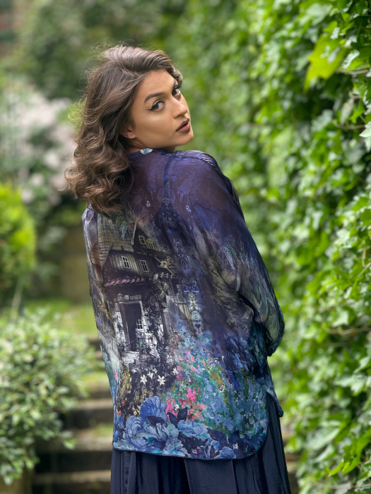 Bluza cu anchior si imprimeu casa [4]