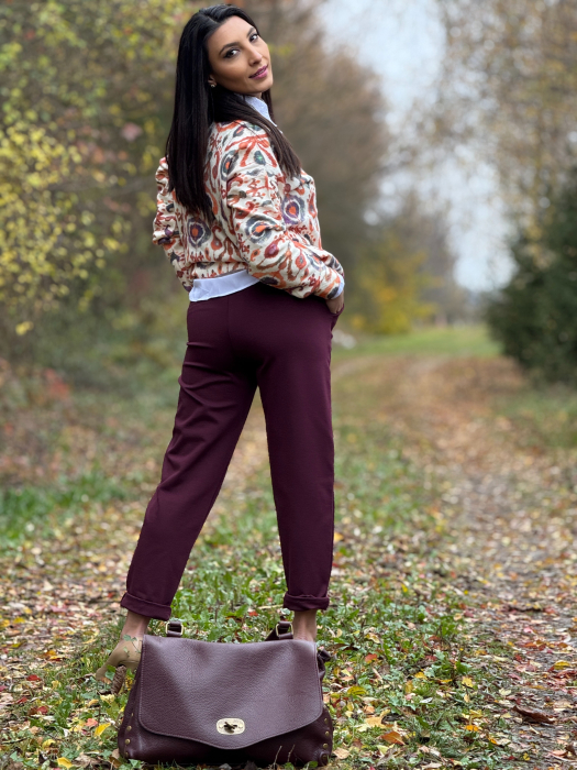 Bluza cu anchior si imprimeu etnic multicolor [6]