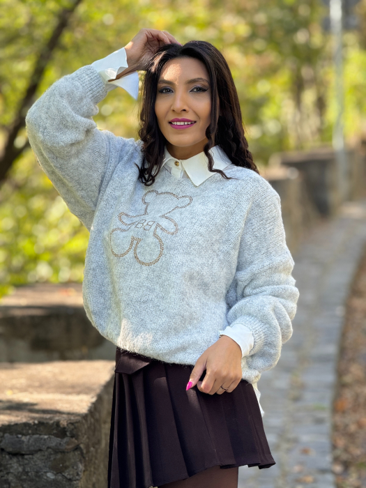 Bluza cu aplicatie ursulet [5]