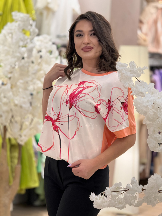Bluza cu floare si snur [2]