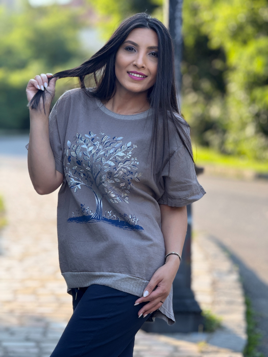 Bluza cu implrimeu copac [3]