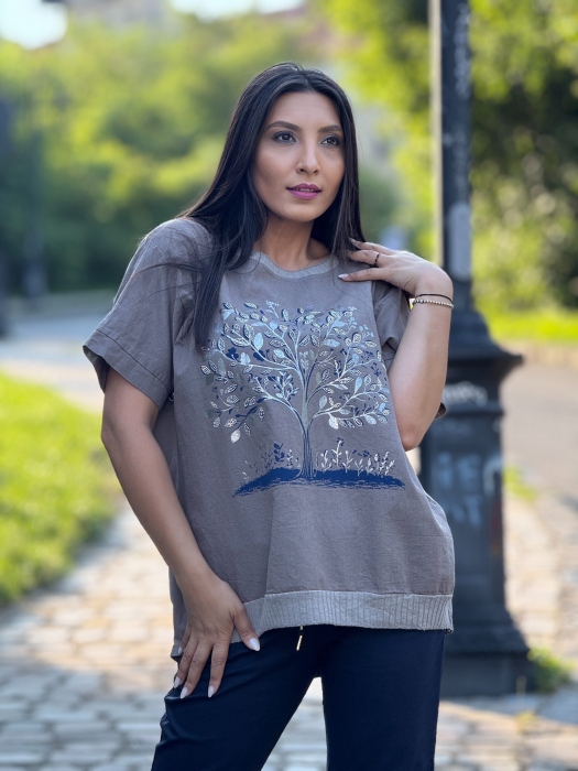 Bluza cu implrimeu copac [1]