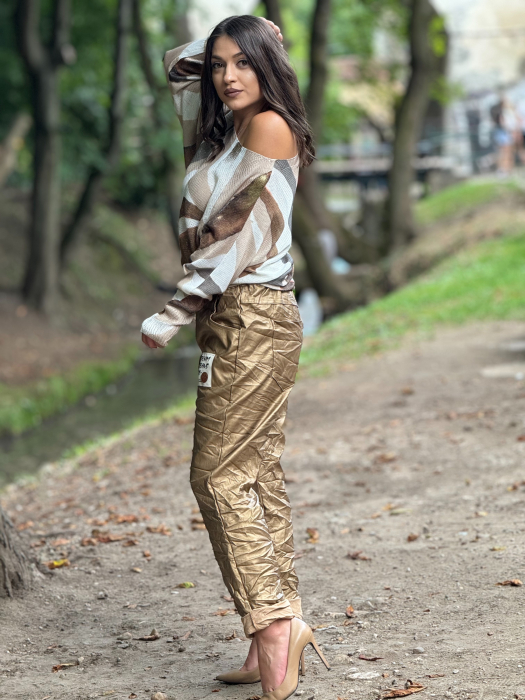 Bluza cu imprimeu abstract [2]