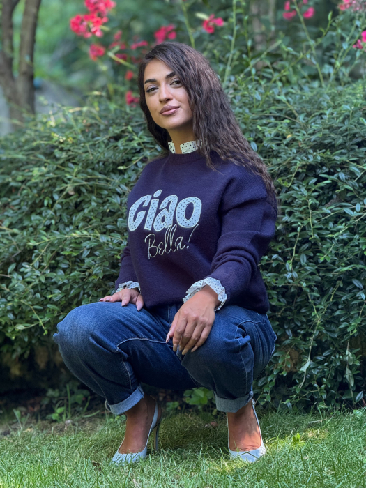 Bluza cu imprimeu CIAO BELLA [3]