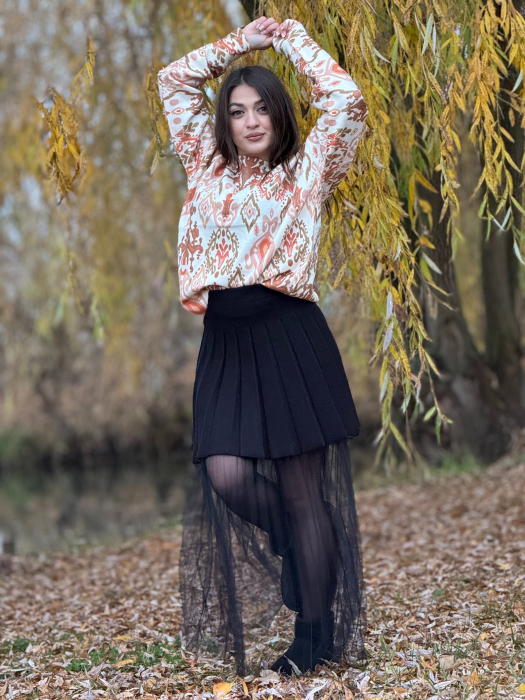 Bluza cu imprimeu etnic [2]