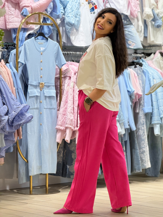 Bluza cu imprimeu fetita cu flori in par [6]